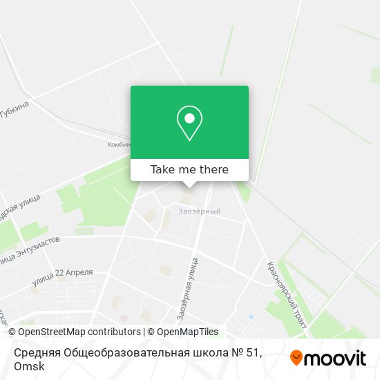 Средняя Общеобразовательная школа № 51 map