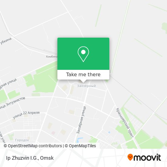 Ip Zhuzvin I.G. map