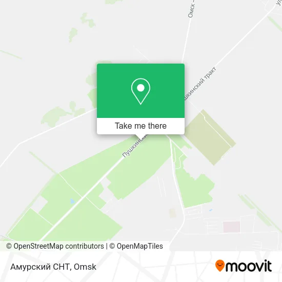 Амурский СНТ map