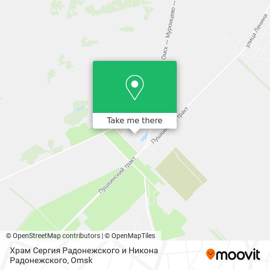 Храм Сергия Радонежского и Никона Радонежского map