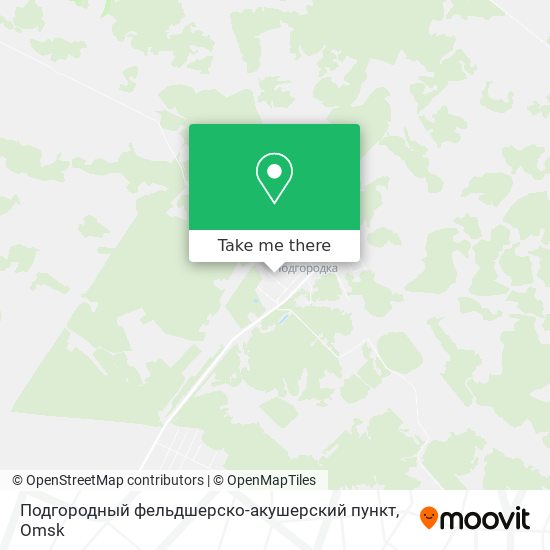 Подгородный фельдшерско-акушерский пункт map