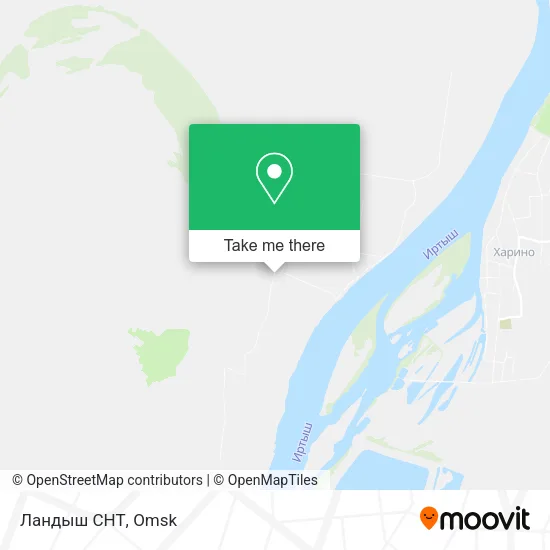 Ландыш СНТ map