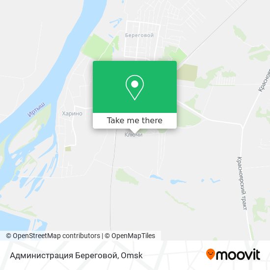 Администрация Береговой map