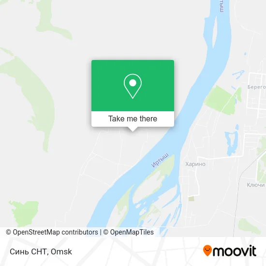 Синь СНТ map