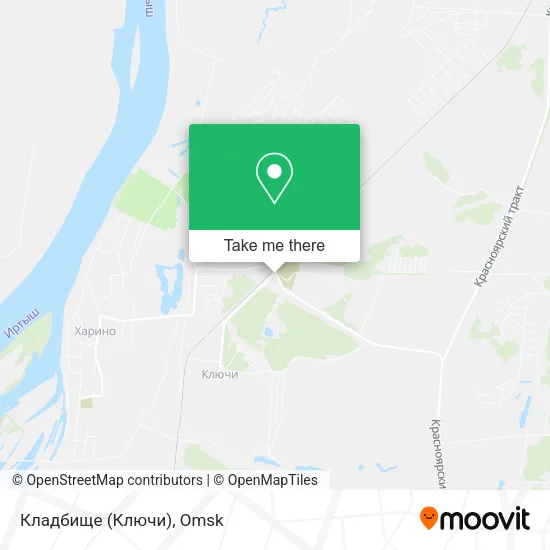Кладбище (Ключи) map