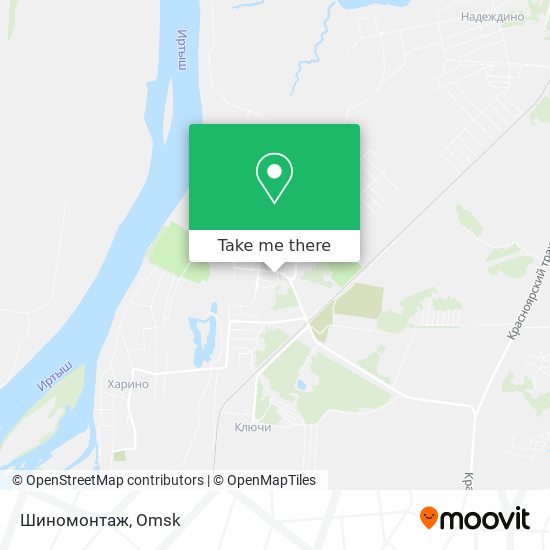 Шиномонтаж map