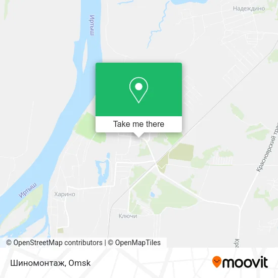 Шиномонтаж map