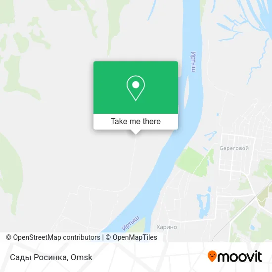 Сады Росинка map