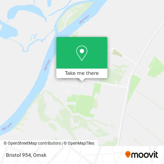 Bristol 954 map