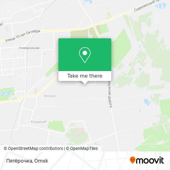 Пятёрочка map