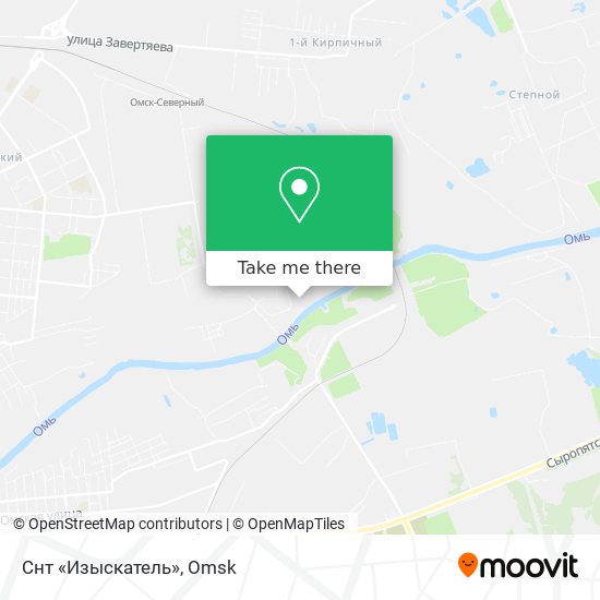 Снт «Изыскатель» map