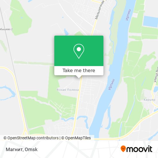 Магнит map