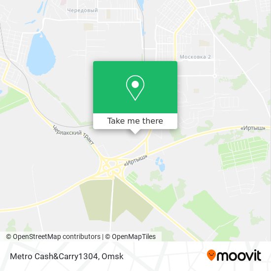 Metro Cash&Carry1304 map