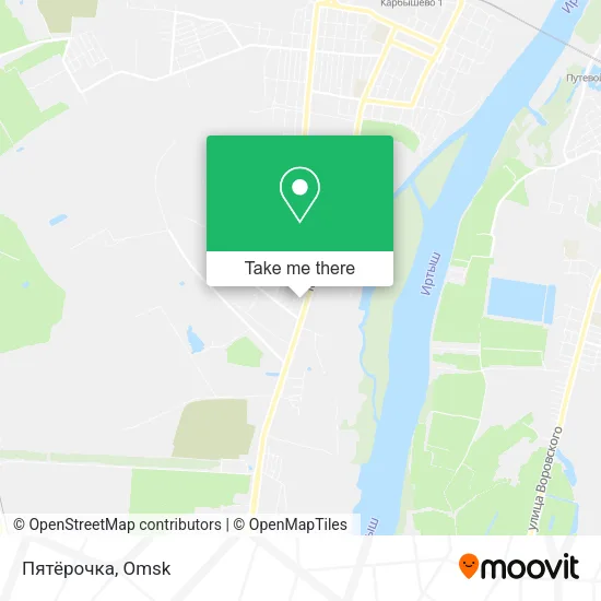 Пятёрочка map