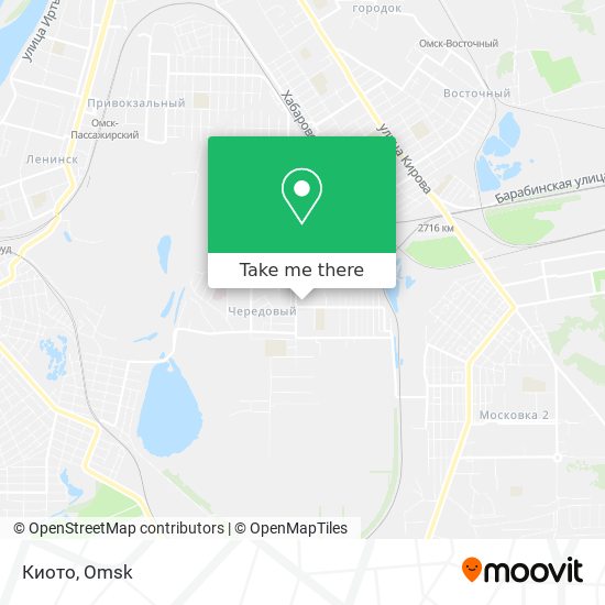 Киото map