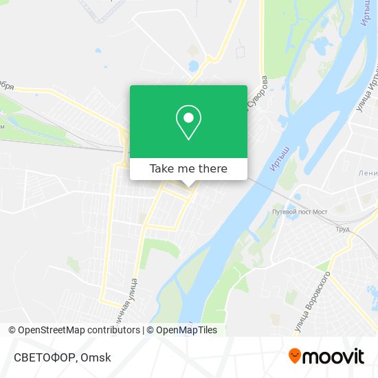 СВЕТОФОР map