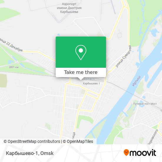 Карбышево-1 map