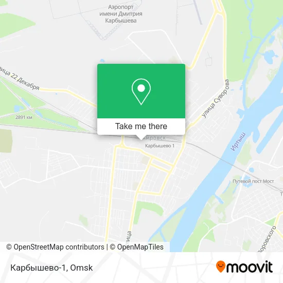 Карбышево-1 map