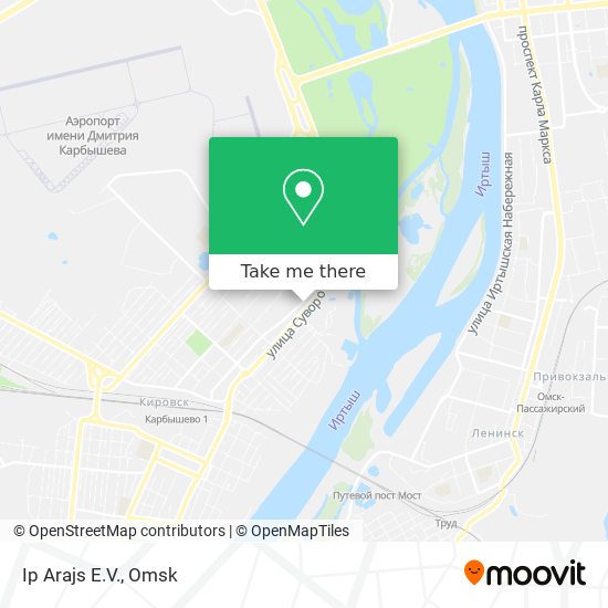 Ip Arajs E.V. map