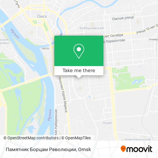 Памятник Борцам Революции map