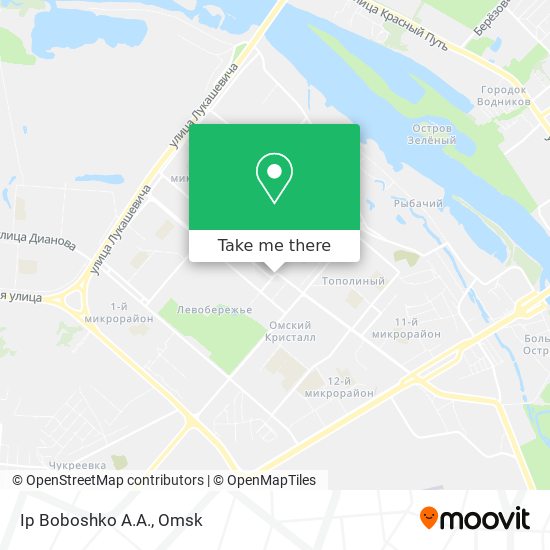 Ip Boboshko A.A. map