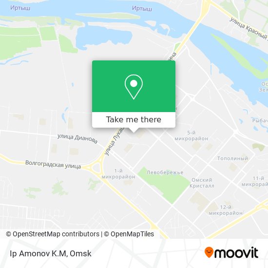 Ip Amonov K.M map