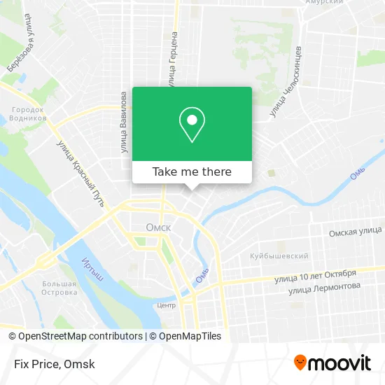 Fix Price map