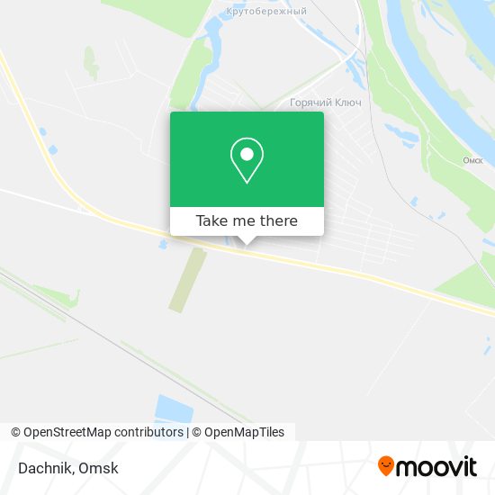 Dachnik map
