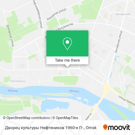 Дворец культуры Нефтяников 1960-е Гг. map