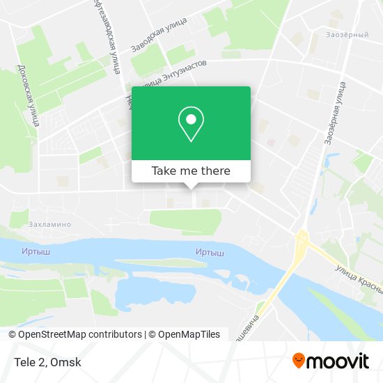 Tele 2 map