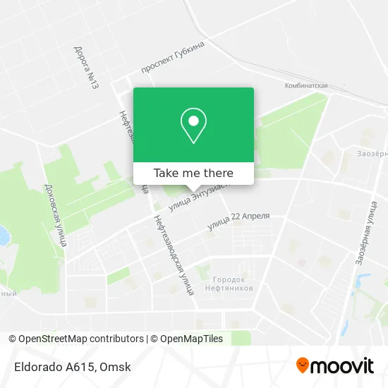 Eldorado A615 map
