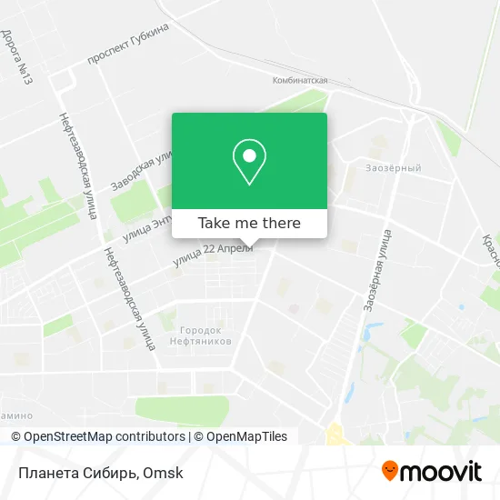 Планета Сибирь map