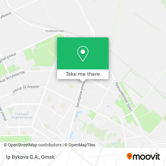 Ip Bykova G.A. map