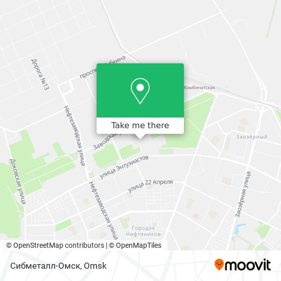 Сибметалл-Омск map