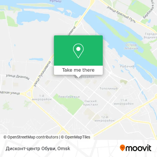 Дисконт-центр Обуви map