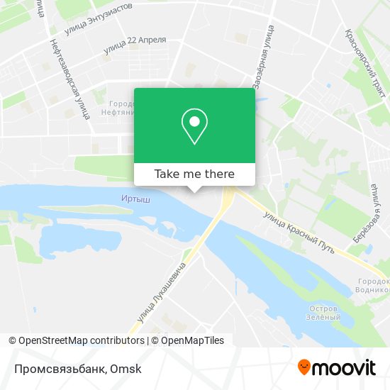 Промсвязьбанк map