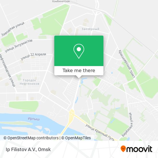 Ip Filistov A.V. map