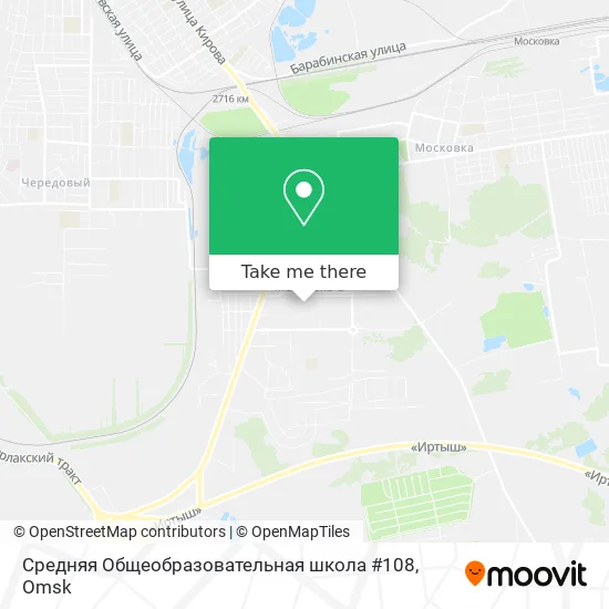 Средняя Общеобразовательная школа #108 map