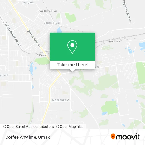 Coffee Anytime map