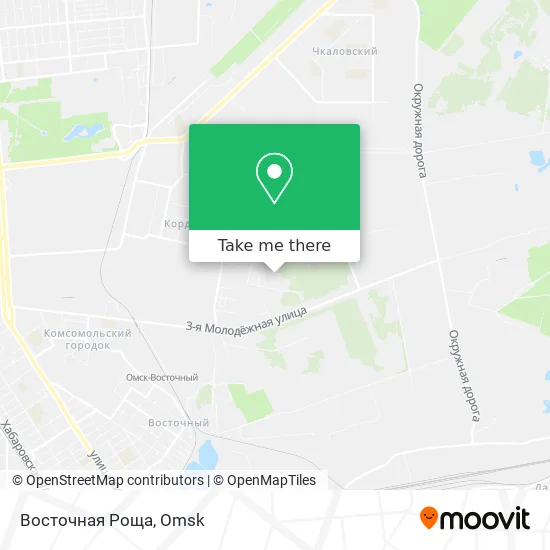 Восточная Роща map