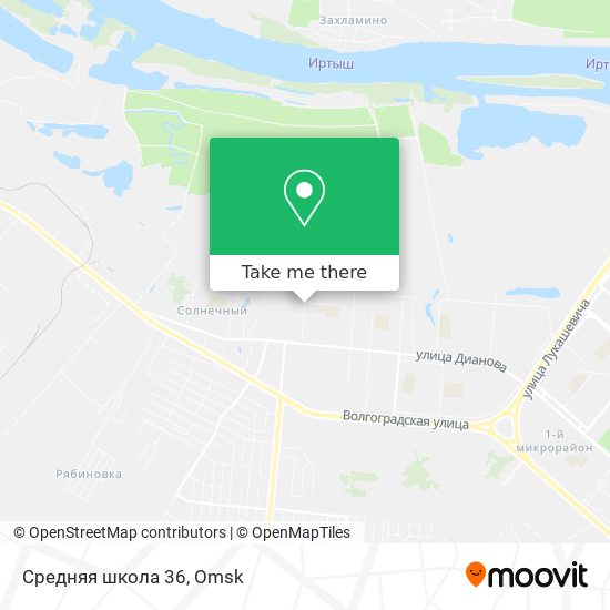 Средняя школа 36 map