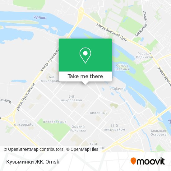 Кузьминки ЖК map
