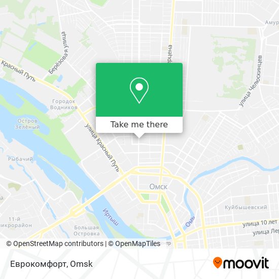 Еврокомфорт map
