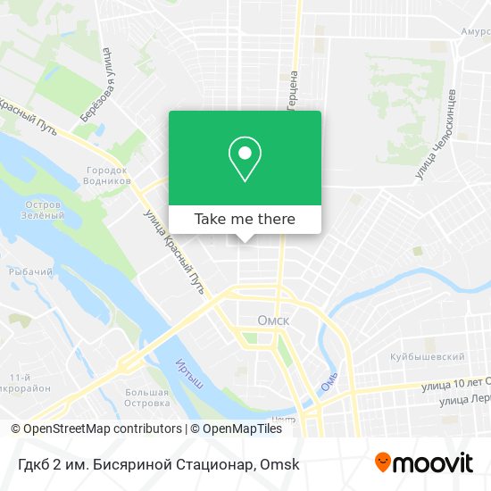 Гдкб 2 им. Бисяриной Стационар map