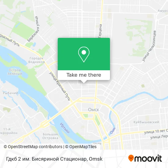 Гдкб 2 им. Бисяриной Стационар map