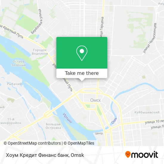 Хоум Кредит Финанс банк map