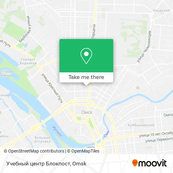 Учебный центр Блокпост map