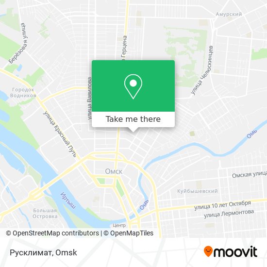 Русклимат map