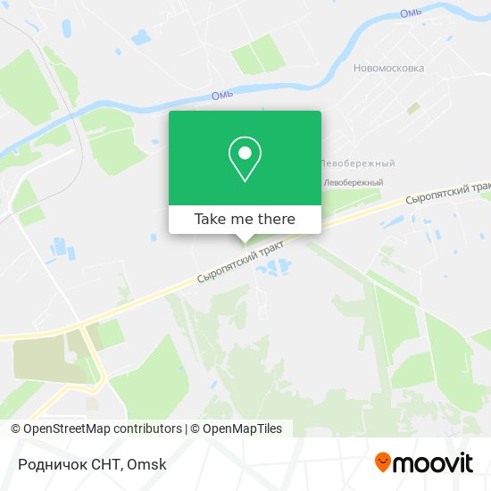 Родничок СНТ map