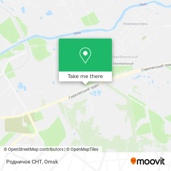 Родничок СНТ map